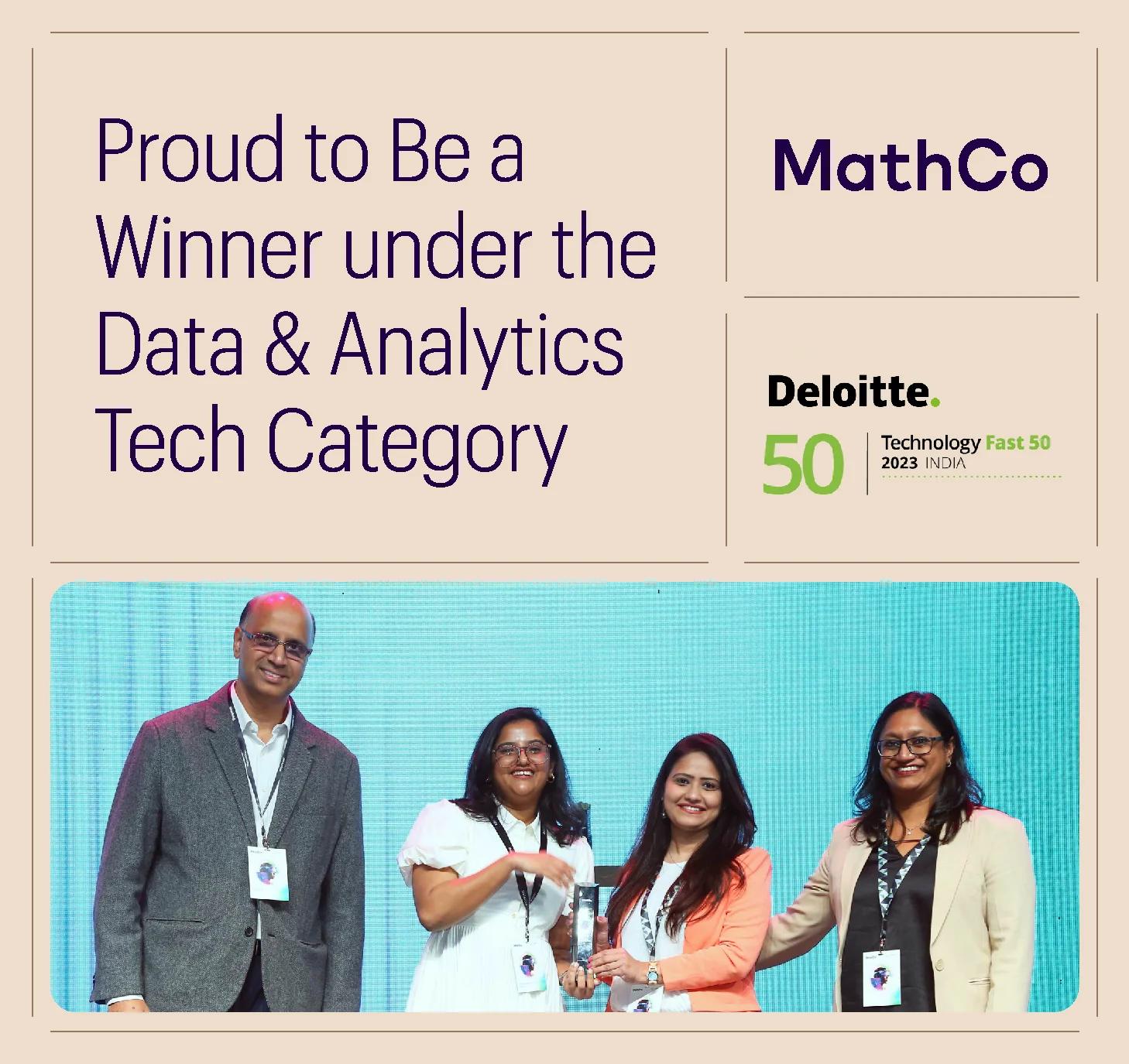 MathCo Secures a Distinguished Spot in Deloitte Technology Fast 50 India 2023 