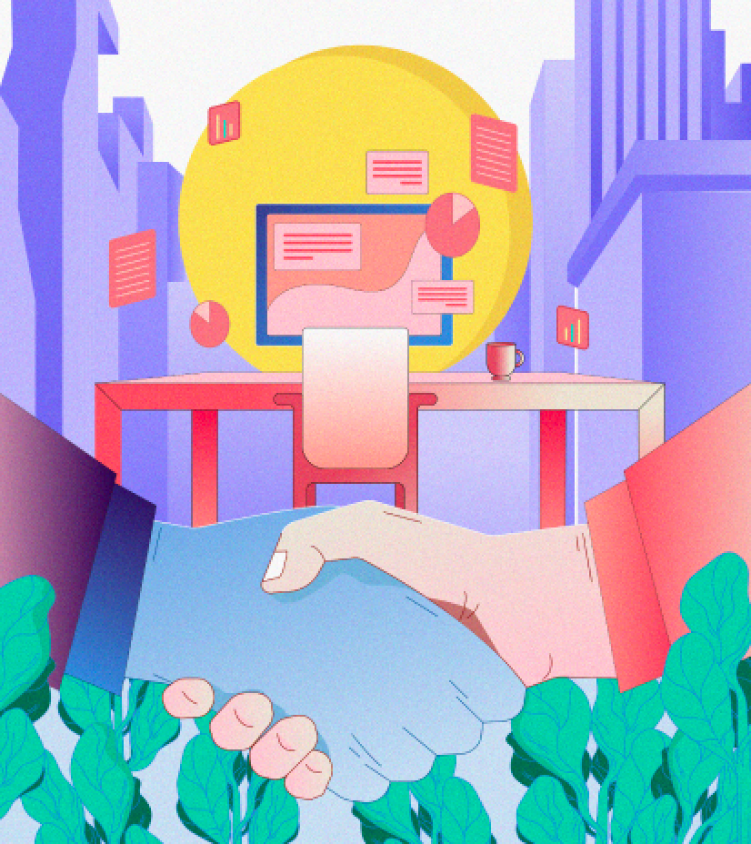 Testimonial Illustration