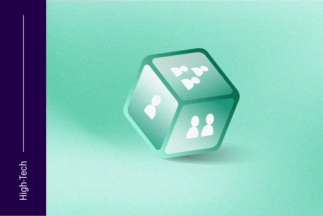 Lead Prioritization Gradient Thumbnails High tech case study_Case Study Thumbnail-524×350 px